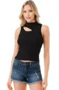 Seamless Cutout Mock Neck Top
NT1007/2512