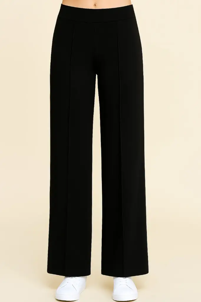 Pleated Straight Leg Pants
YC33/2512