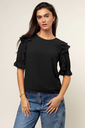 S/S Blouse W Cascade Ruffle
SB119232/2602