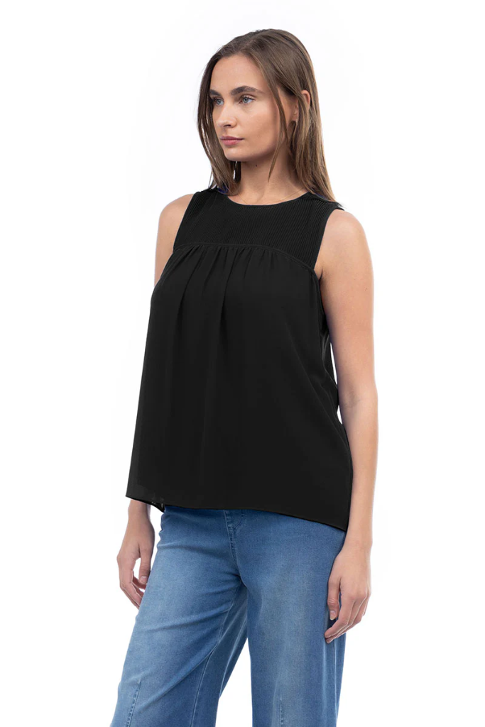 Pleated Detail Yoke Top
ST115379/2602