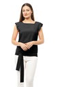 Rounded Square Neck Top W Belt
TB118632/2602
