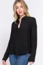 Long Sleeve Button Down Woven Shirt
T13403/2602