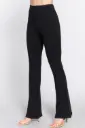 Elastic Waist Slim Flare Yoga Pants
P13392/2511