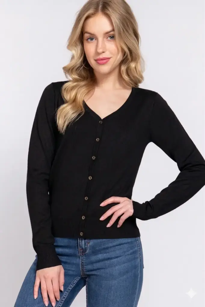 Active USA V Neck Cardigan
SW13661