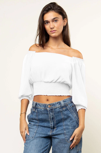 O/S Long Sleeve Blouse W Smoking Det
RB117197/2602