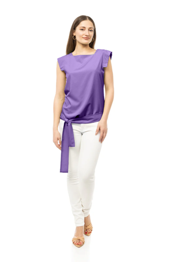 Rounded Square Neck Top W Belt
TB118632/2602